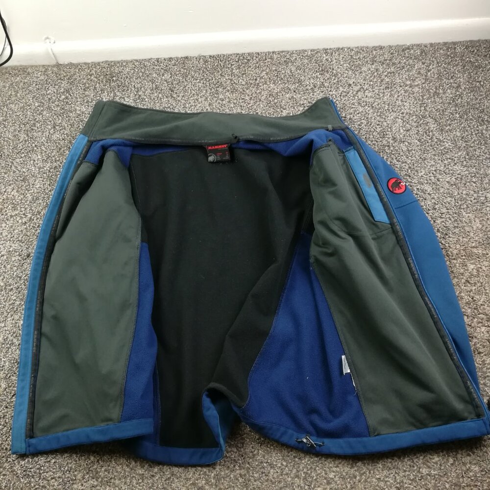 Mammut Jacket Softech Fleece Softshell Full Zip B… - image 4